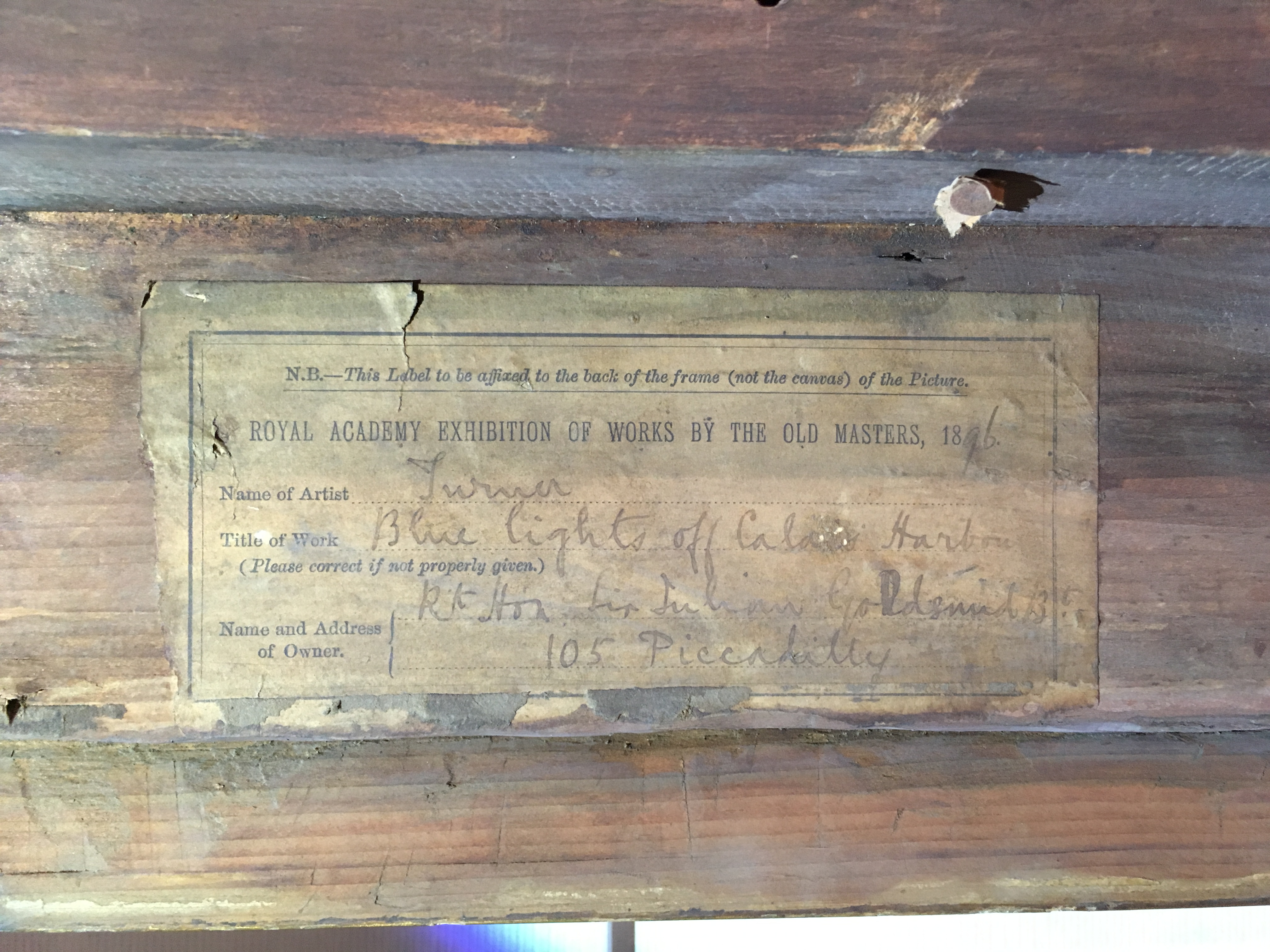 mnr/MNR00862/MNR862_CopyrightMuseeDuLouvre_ CadreRevers _ DetailEtiquette3.JPG